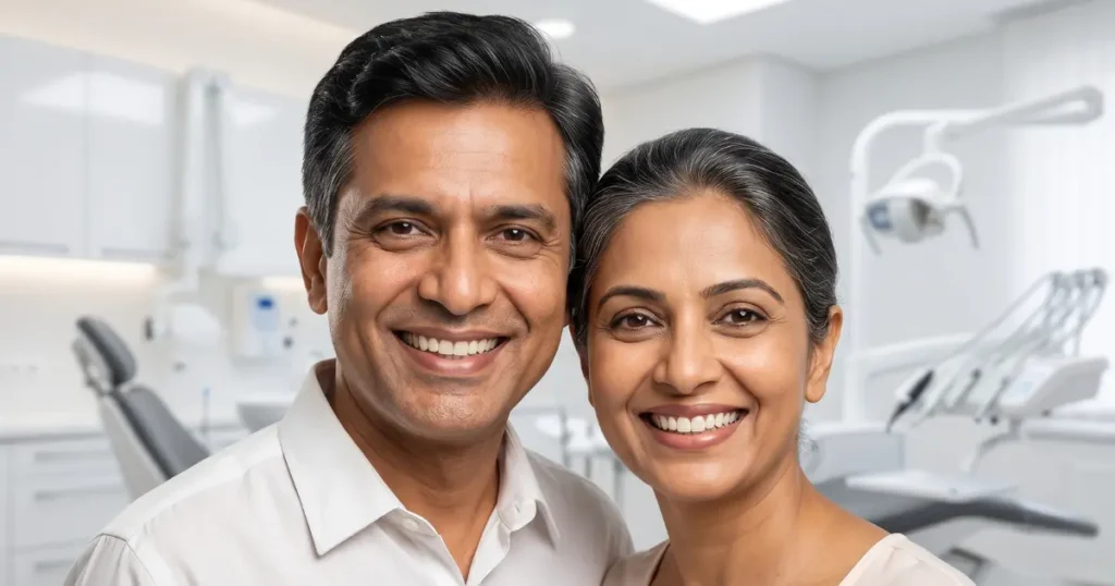 full mouth dental implants Gurgaon — Muskaan Dentals All-on-4 All-on-6